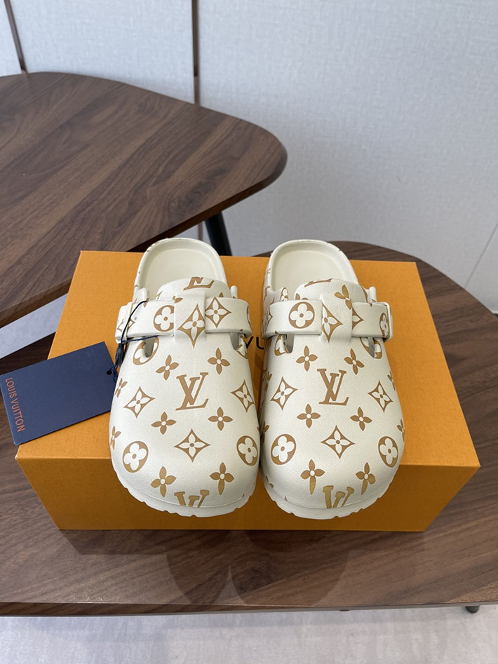 最高級ルイヴィトンスーパーコピー LV コージー コンフォート パントレット モノグラムウール 2630741 ルイヴィトン サンダル 新作 - 画像 (3)