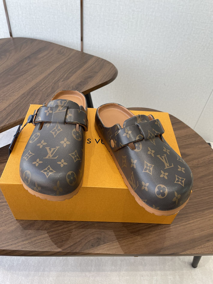 最高級ルイヴィトンスーパーコピー LV コージー コンフォート パントレット モノグラムウール 2630742 ルイ ヴィトン サンダル もこもこ - 画像 (9)