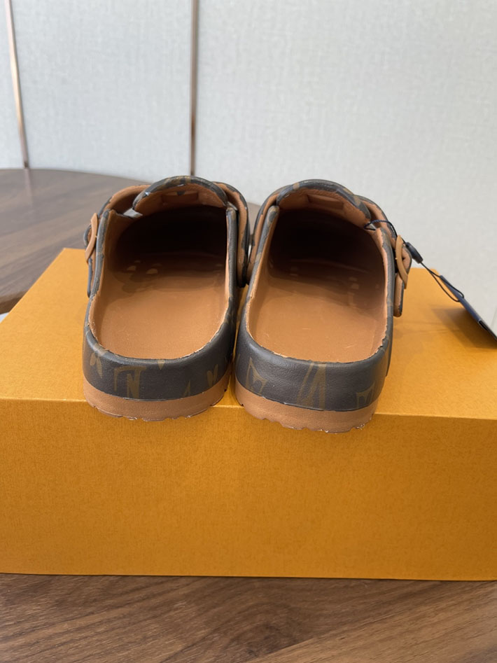 最高級ルイヴィトンスーパーコピー LV コージー コンフォート パントレット モノグラムウール 2630742 ルイ ヴィトン サンダル もこもこ - 画像 (5)