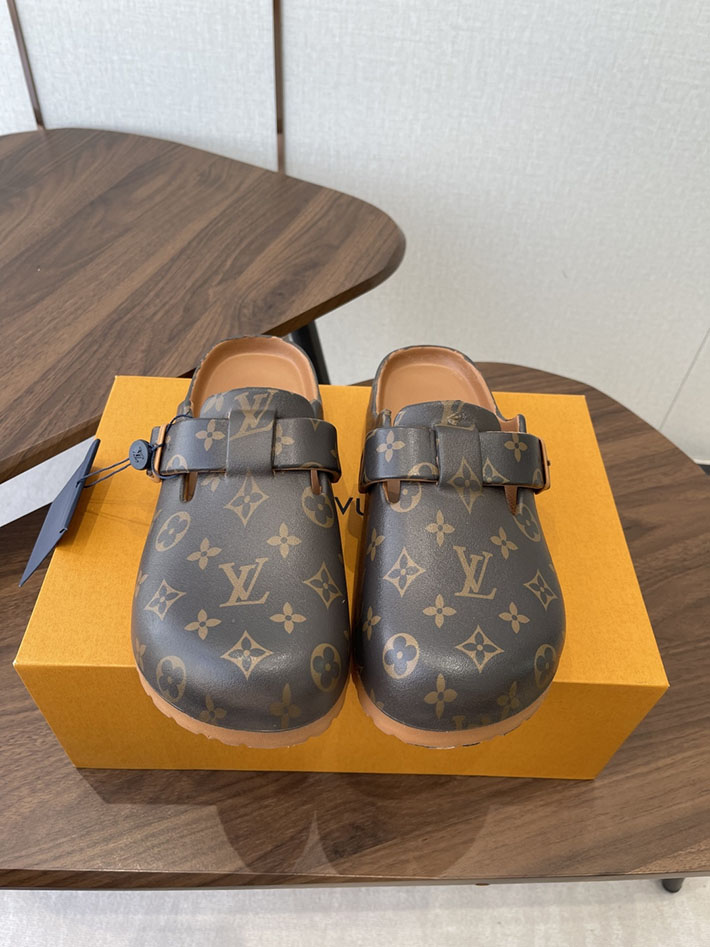 最高級ルイヴィトンスーパーコピー LV コージー コンフォート パントレット モノグラムウール 2630742 ルイ ヴィトン サンダル もこもこ - 画像 (3)