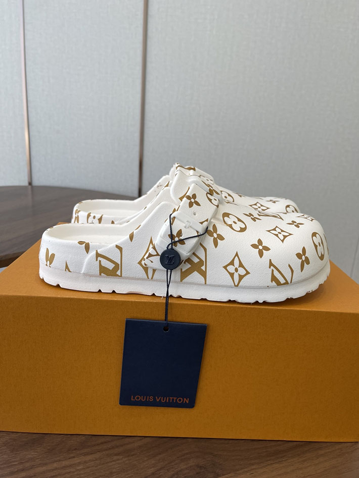 最高級ルイヴィトンスーパーコピー LV コージー コンフォート パントレット モノグラムウール 2630743 ルイヴィトン サンダル 安い - 画像 (2)