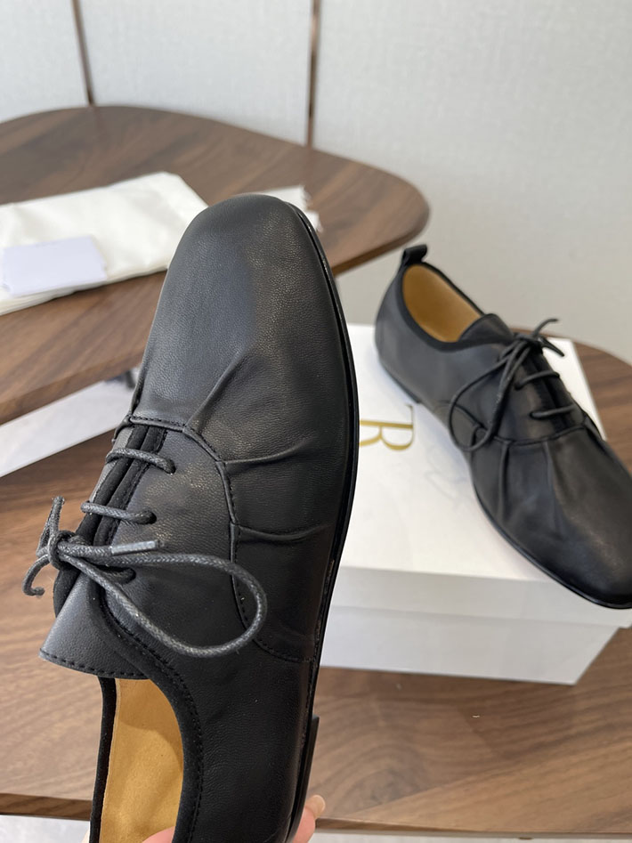 最高級ザロウスーパーコピー THE ROW レディース フラットシューズ 2026年春夏 新作 ブラック 2630755 レディース フラットシューズ ブランド - 画像 (7)