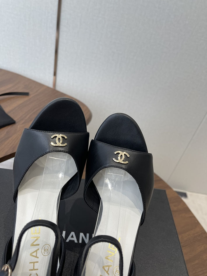 最高級シャネルスーパーコピー CHANEL 2026年春夏 新作 サンダル ラムスキン ブラック G47029-B23544-94305 シャネル サンダル 新作 - 画像 (7)