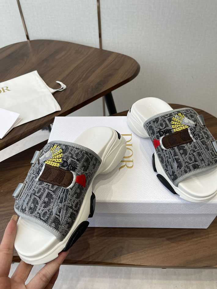 最高級ディオールスーパーコピー Dior 2026年春夏 新作 サンダル レディース 厚底5cm シューズ 2630785 ディオール サンダル レディース - 画像 (8)