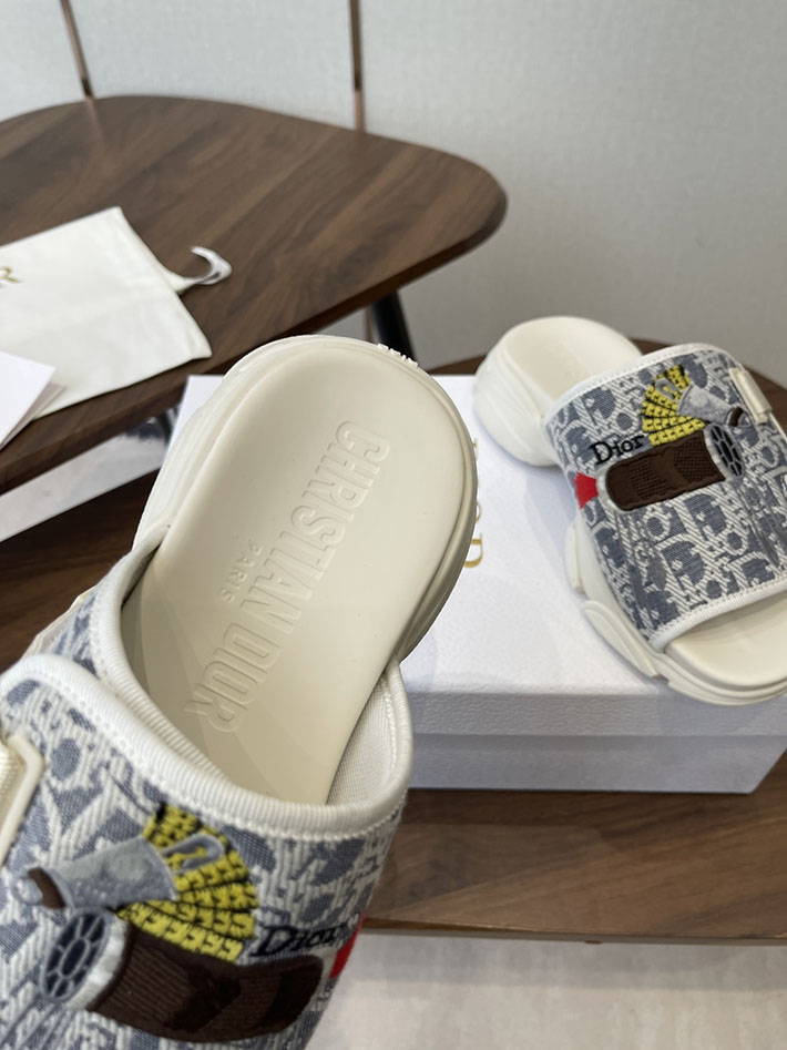 最高級ディオールスーパーコピー Dior 2026年春夏 新作 サンダル レディース 厚底5cm シューズ 2630789 サンダル レディース 人気ブランド - 画像 (7)