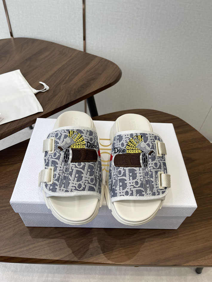 最高級ディオールスーパーコピー Dior 2026年春夏 新作 サンダル レディース 厚底5cm シューズ 2630789 サンダル レディース 人気ブランド - 画像 (5)