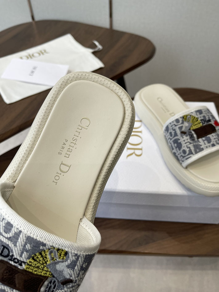 最高級ディオールスーパーコピー Dior ラバ・ドウェイ ミュール サンダル レディース 厚底 シューズ 2630791 サンダル レディース おしゃれ ブランド - 画像 (6)