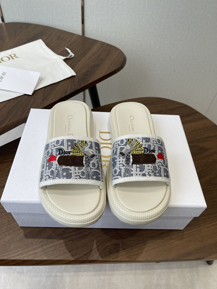 最高級ディオールスーパーコピー Dior ラバ・ドウェイ ミュール サンダル レディース 厚底 シューズ 2630791 サンダル レディース おしゃれ ブランド - 画像 (3)