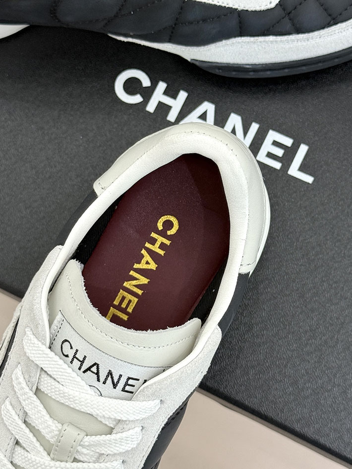 レディース 最高級シャネルスーパーコピー CHANEL 2026年春夏 新作 スニーカー カーフスキン ホワイト 2630799 シャネル スニーカー レディース - 画像 (4)