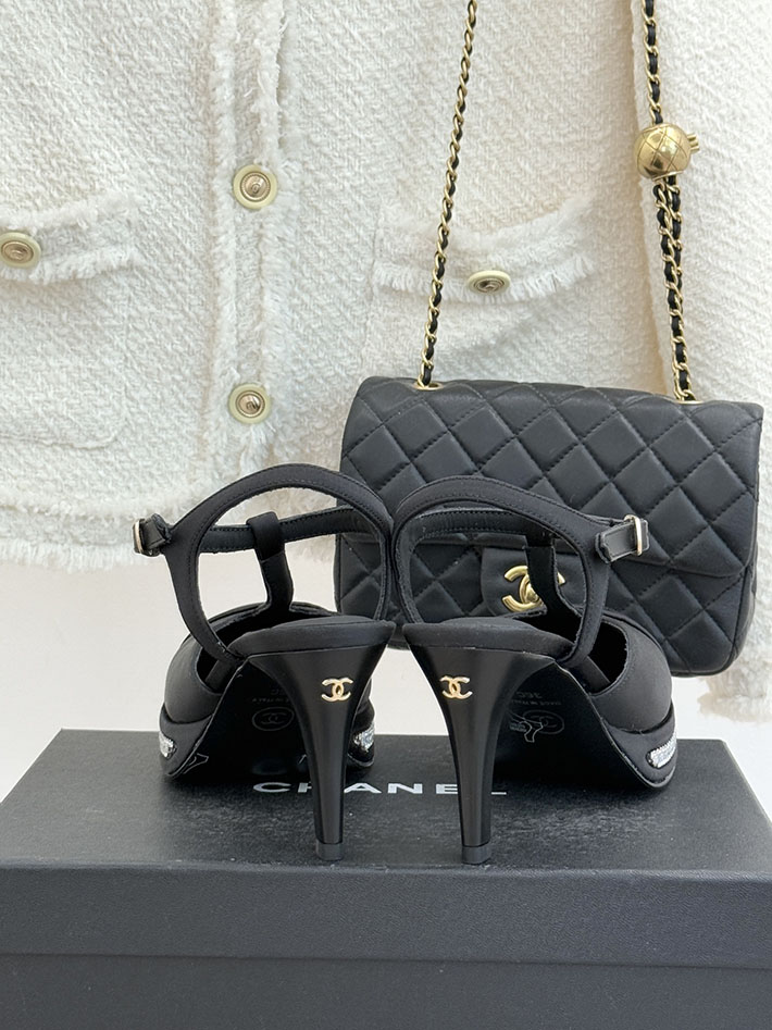最高級シャネルスーパーコピー CHANEL 2026新作 ココマーク スリングバック シューズ パンプス 靴 ブラック 2630874 シャネル シューズ 新作 - 画像 (7)