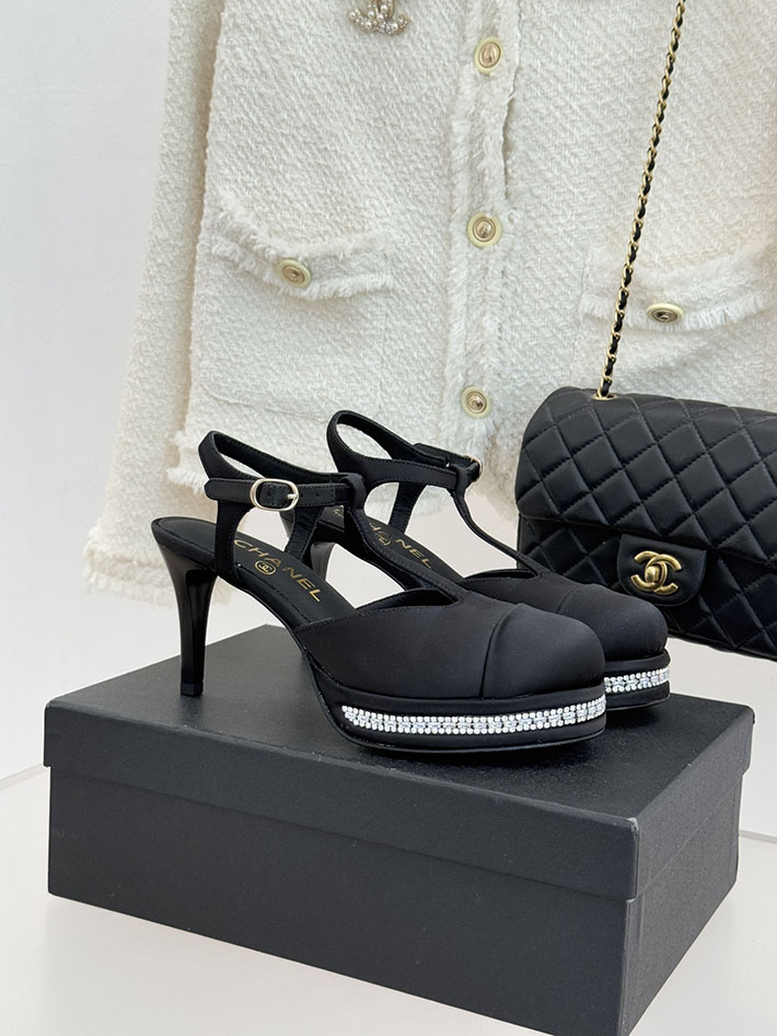 最高級シャネルスーパーコピー CHANEL 2026新作 ココマーク スリングバック シューズ パンプス 靴 ブラック 2630874 シャネル シューズ 新作 - 画像 (3)