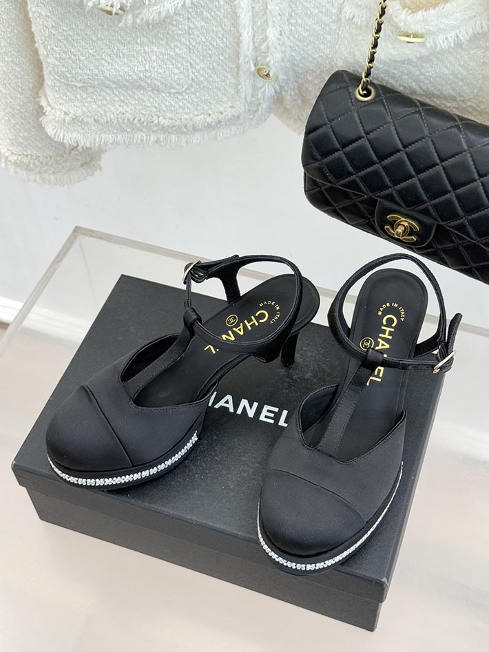 最高級シャネルスーパーコピー CHANEL 2026新作 ココマーク スリングバック シューズ パンプス 靴 ブラック 2630874 シャネル シューズ 新作 - 画像 (2)