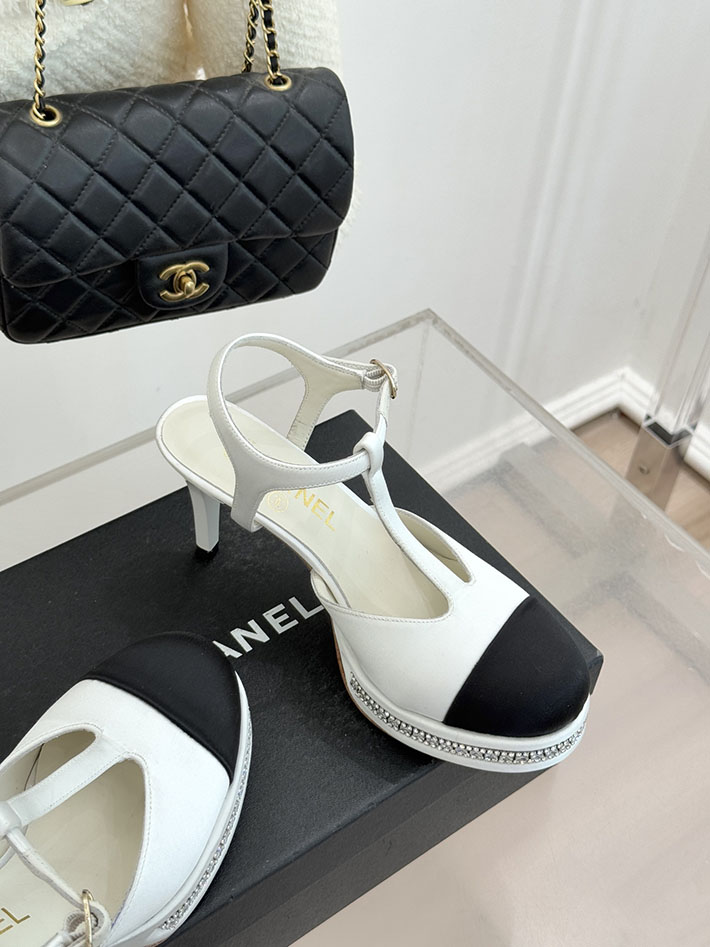 最高級シャネルスーパーコピー CHANEL 2026新作 ココマーク スリングバック シューズ パンプス 靴 ホワイト 2630875 パンプス 可愛い ブランド - 画像 (8)