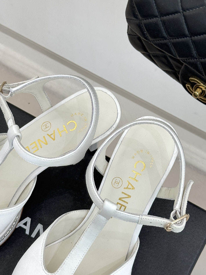 最高級シャネルスーパーコピー CHANEL 2026新作 ココマーク スリングバック シューズ パンプス 靴 ホワイト 2630875 パンプス 可愛い ブランド - 画像 (5)