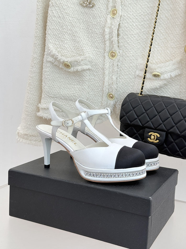 最高級シャネルスーパーコピー CHANEL 2026新作 ココマーク スリングバック シューズ パンプス 靴 ホワイト 2630875 パンプス 可愛い ブランド - 画像 (3)