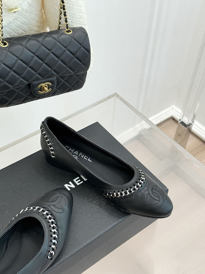 最高級シャネルスーパーコピー CHANEL CC ココマーク チェーン 靴 シューズ ヒール パンプス レザー ブラック 2630879 シャネル パンプス 値段 - 画像 (8)