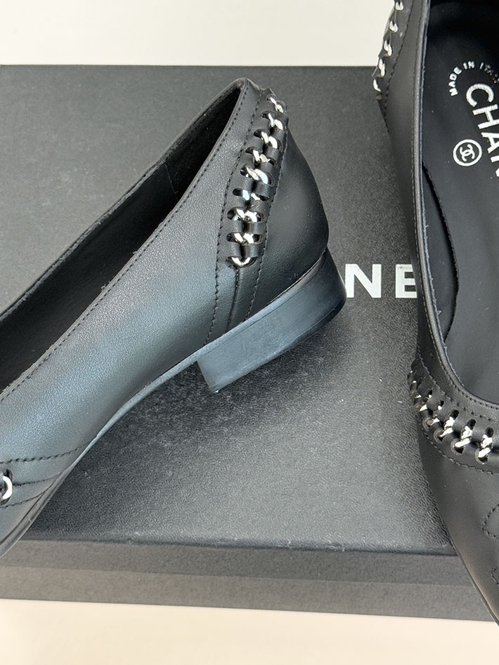 最高級シャネルスーパーコピー CHANEL CC ココマーク チェーン 靴 シューズ ヒール パンプス レザー ブラック 2630879 シャネル パンプス 値段 - 画像 (7)