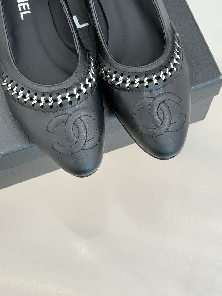 最高級シャネルスーパーコピー CHANEL CC ココマーク チェーン 靴 シューズ ヒール パンプス レザー ブラック 2630879 シャネル パンプス 値段 - 画像 (6)