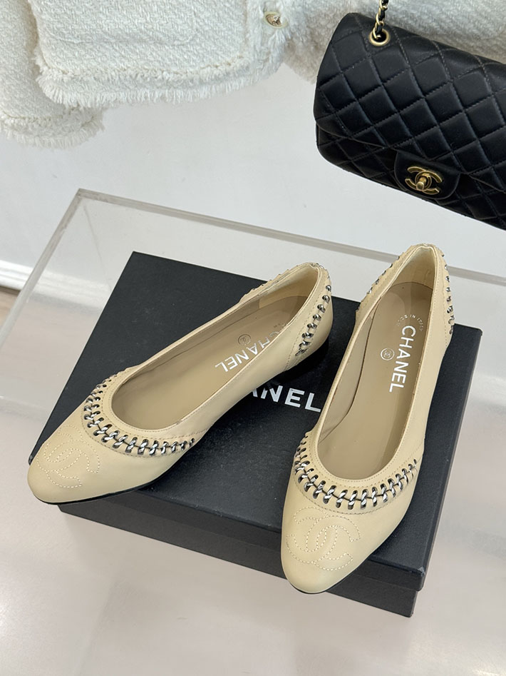 シャネル バレエシューズ