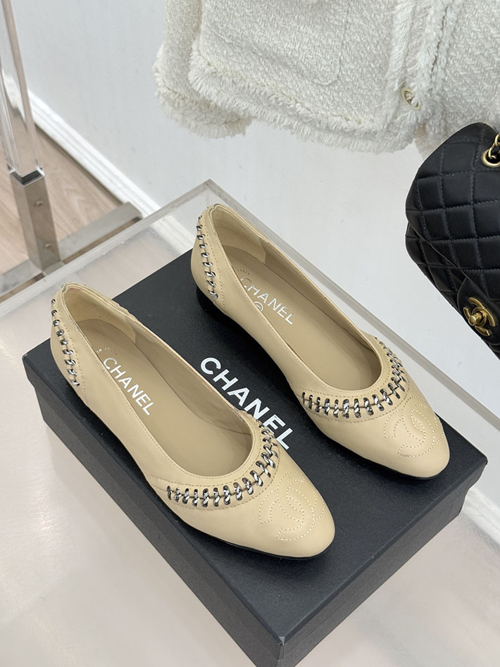 最高級シャネルスーパーコピー CHANEL CC ココマーク チェーン 靴 シューズ ヒール パンプス レザー ブラック 2630880 シャネル バレエシューズ - 画像 (9)
