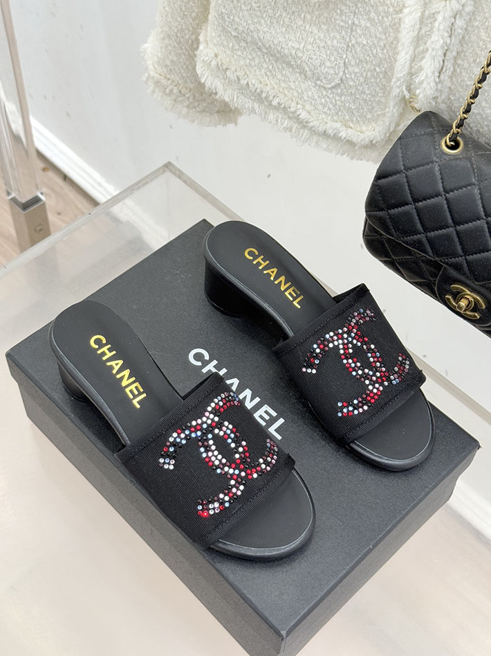 最高級シャネルスーパーコピー CHANEL ココマーク サンダル ミュール ヒール レザー 靴 ブラック 2630890 シャネル サンダル 安い - 画像 (9)