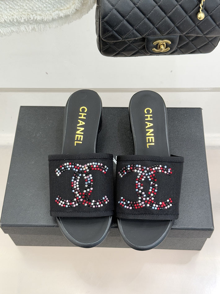 最高級シャネルスーパーコピー CHANEL ココマーク サンダル ミュール ヒール レザー 靴 ブラック 2630890 シャネル サンダル 安い - 画像 (8)