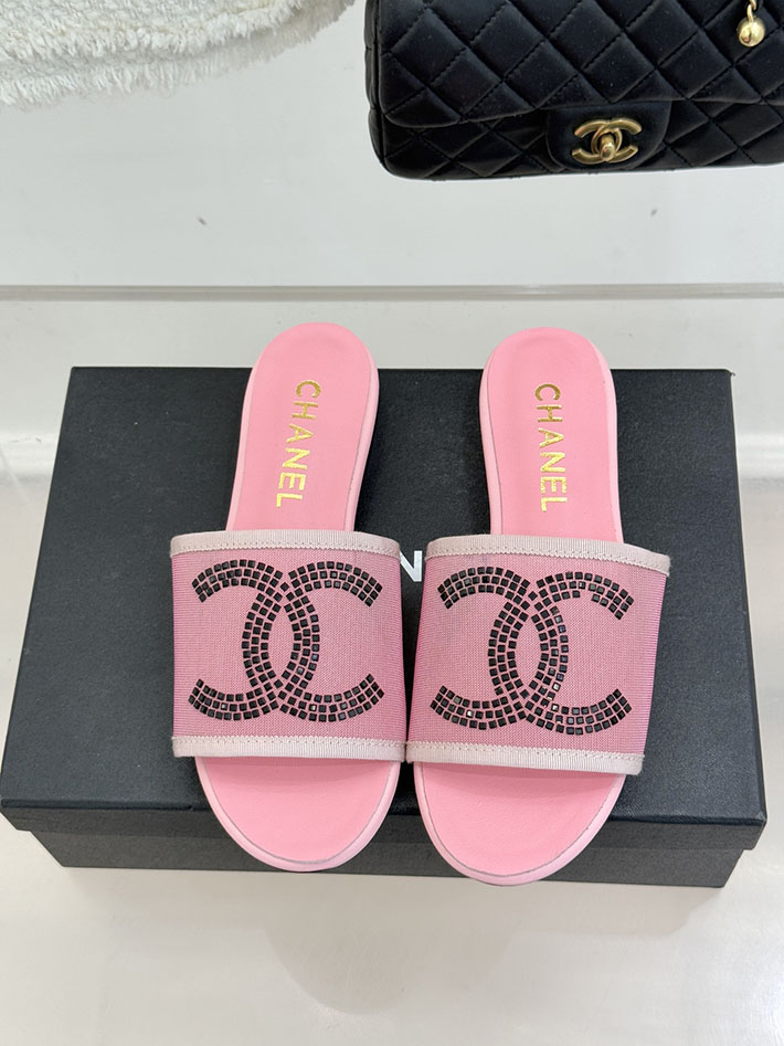 最高級シャネルスーパーコピー CHANEL ココマーク サンダル ミュール ヒール レザー 靴 ピンク 2630892 シャネル サンダル 定価 - 画像 (9)