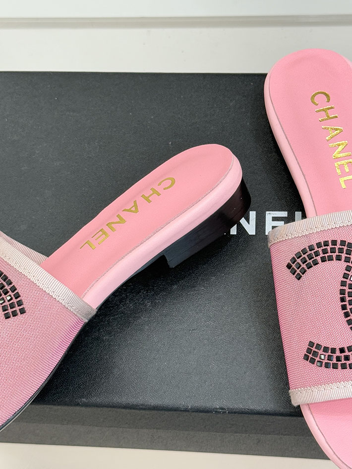 最高級シャネルスーパーコピー CHANEL ココマーク サンダル ミュール ヒール レザー 靴 ピンク 2630892 シャネル サンダル 定価 - 画像 (7)