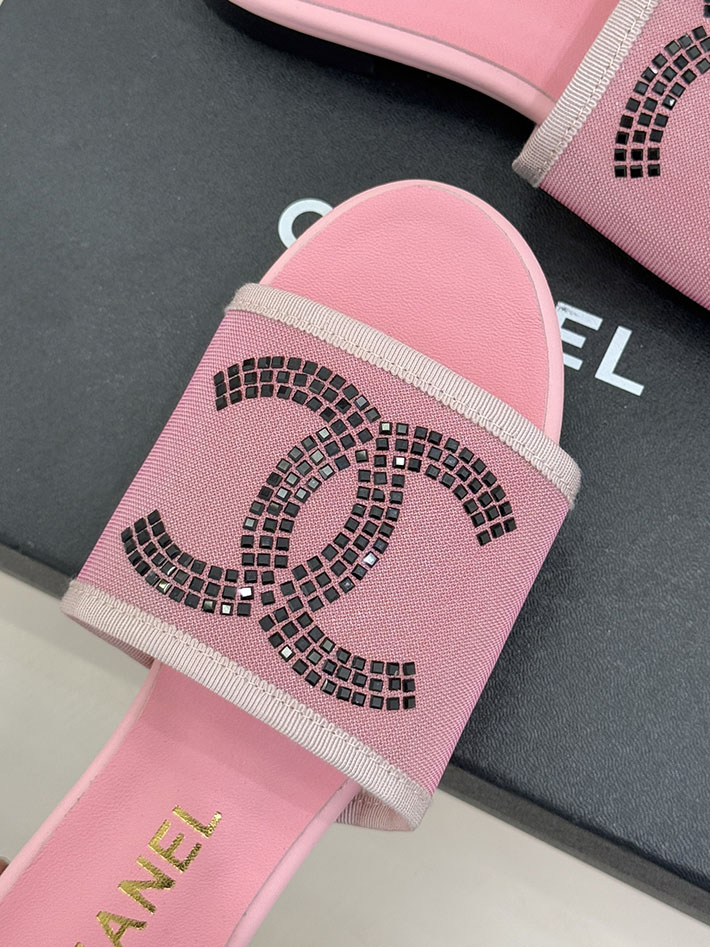 最高級シャネルスーパーコピー CHANEL ココマーク サンダル ミュール ヒール レザー 靴 ピンク 2630892 シャネル サンダル 定価 - 画像 (6)