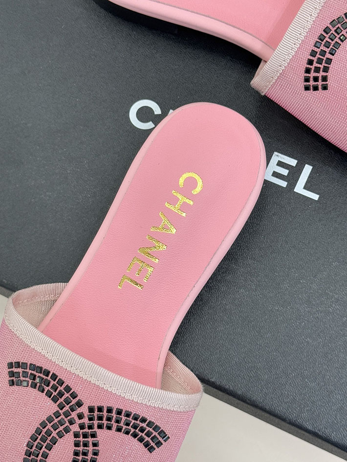 最高級シャネルスーパーコピー CHANEL ココマーク サンダル ミュール ヒール レザー 靴 ピンク 2630892 シャネル サンダル 定価 - 画像 (5)