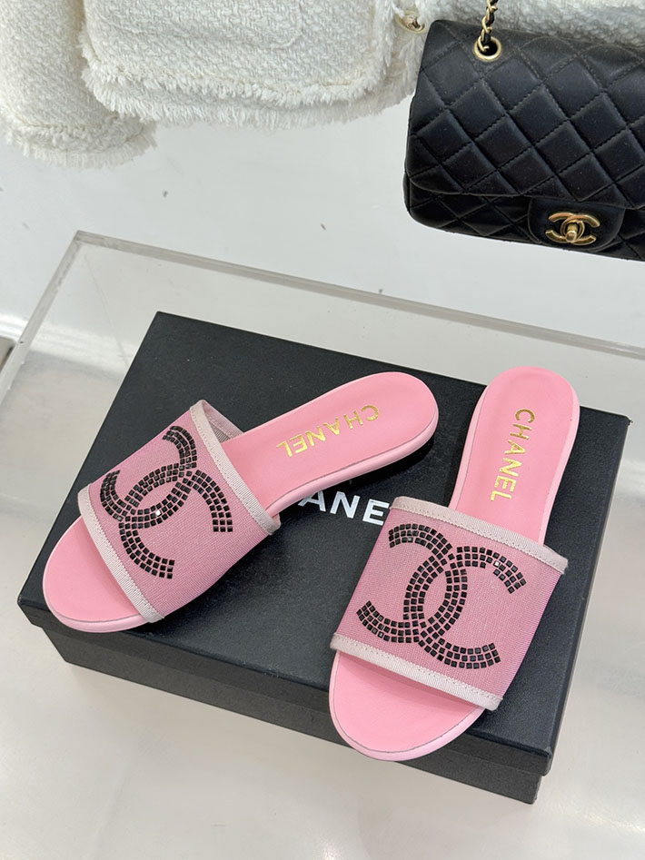 最高級シャネルスーパーコピー CHANEL ココマーク サンダル ミュール ヒール レザー 靴 ピンク 2630892 シャネル サンダル 定価 - 画像 (2)