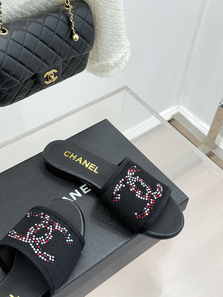 最高級シャネルスーパーコピー CHANEL ココマーク サンダル ミュール ヒール レザー 靴 ブラック 2630893 シャネル サンダル 新作 - 画像 (7)