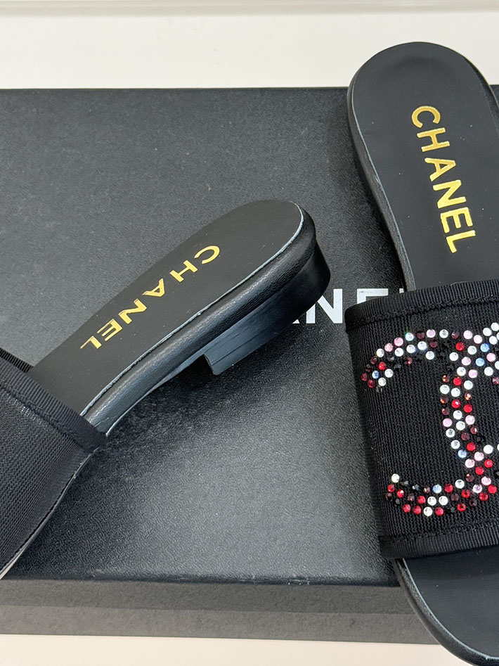 最高級シャネルスーパーコピー CHANEL ココマーク サンダル ミュール ヒール レザー 靴 ブラック 2630893 シャネル サンダル 新作 - 画像 (6)