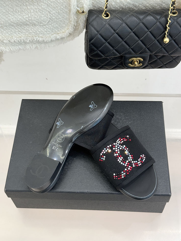 最高級シャネルスーパーコピー CHANEL ココマーク サンダル ミュール ヒール レザー 靴 ブラック 2630893 シャネル サンダル 新作 - 画像 (3)