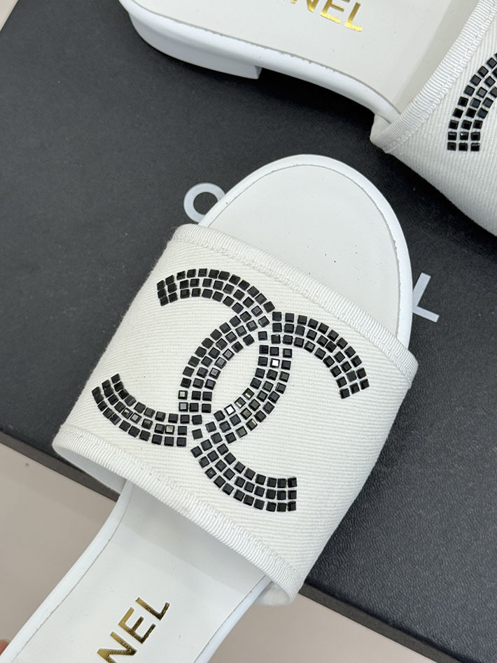 最高級シャネルスーパーコピー CHANEL ココマーク サンダル ミュール ヒール レザー 靴 ホワイト 2630896 レディース サンダル 夏 - 画像 (6)