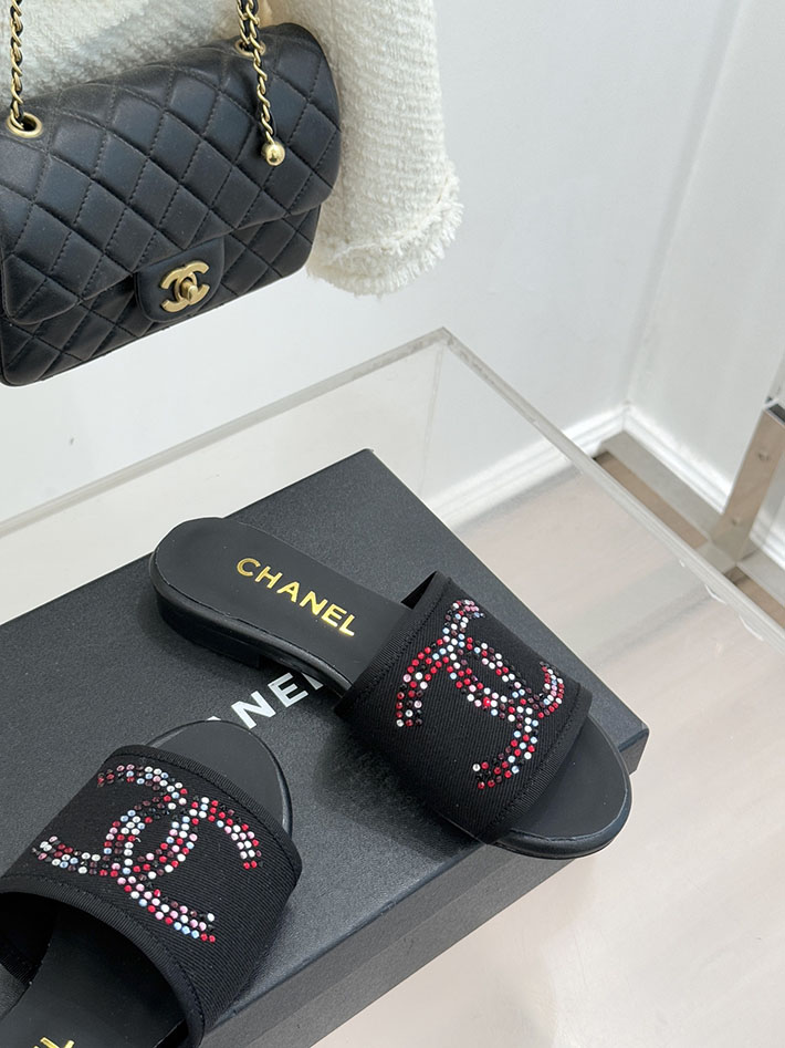 最高級シャネルスーパーコピー CHANEL ココマーク サンダル ミュール ヒール レザー 靴 ブラック 2630897 レディース サンダル おしゃれ - 画像 (7)