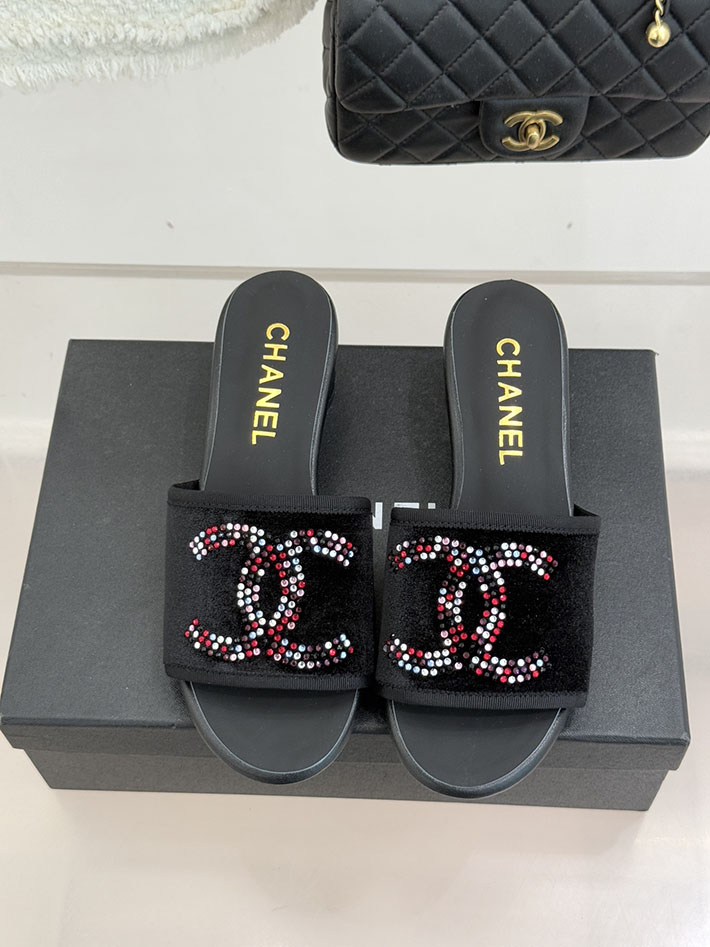 最高級シャネルスーパーコピー CHANEL ココマーク サンダル ミュール ヒール レザー 靴 ブラック 2630898 レディース サンダル ブランド - 画像 (7)