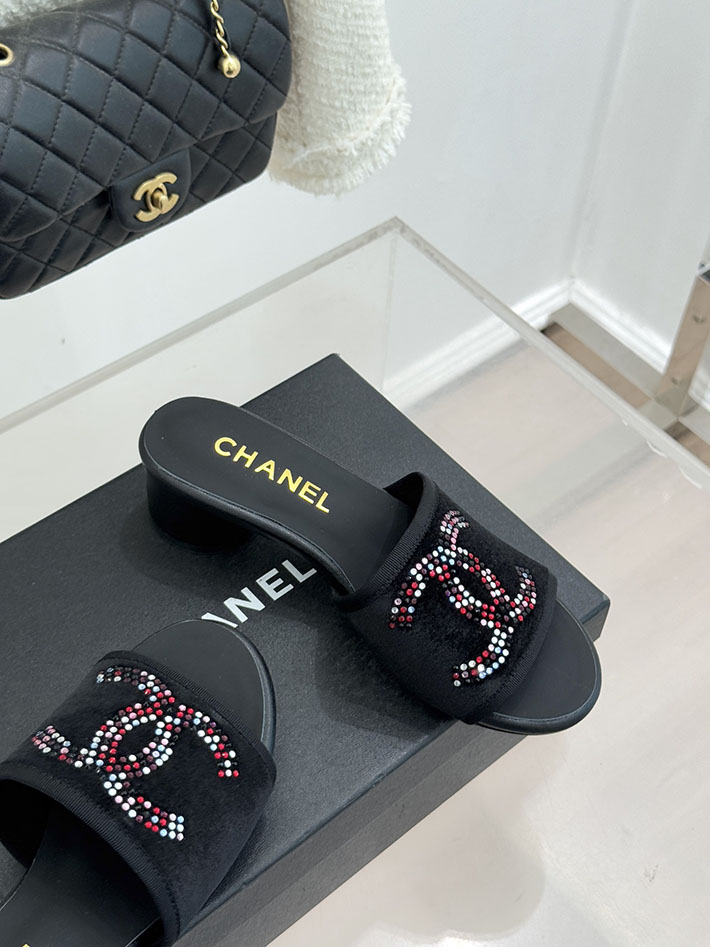 最高級シャネルスーパーコピー CHANEL ココマーク サンダル ミュール ヒール レザー 靴 ブラック 2630898 レディース サンダル ブランド - 画像 (6)