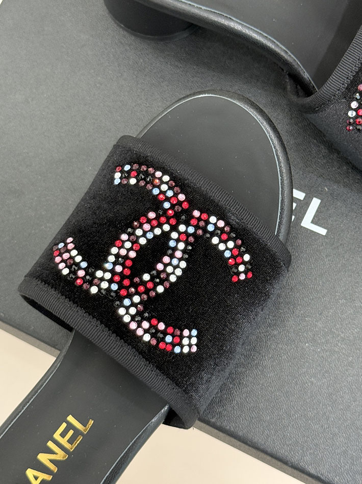 最高級シャネルスーパーコピー CHANEL ココマーク サンダル ミュール ヒール レザー 靴 ブラック 2630898 レディース サンダル ブランド - 画像 (4)