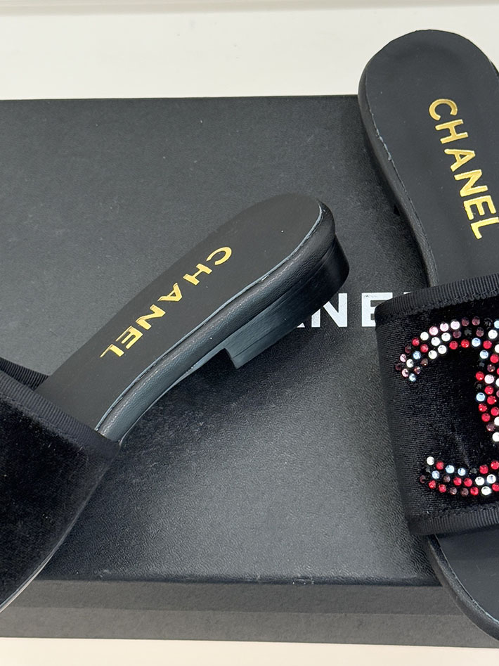 最高級シャネルスーパーコピー CHANEL ココマーク サンダル ミュール ヒール レザー 靴 ブラック 2630899 カジュアル レディース サンダル - 画像 (5)