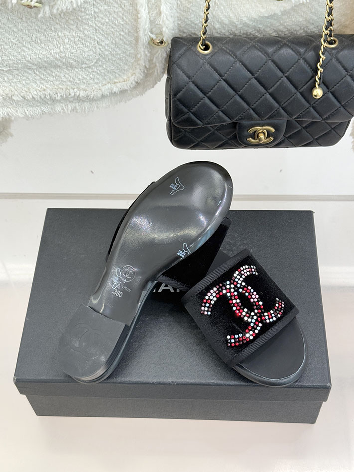 最高級シャネルスーパーコピー CHANEL ココマーク サンダル ミュール ヒール レザー 靴 ブラック 2630899 カジュアル レディース サンダル - 画像 (2)