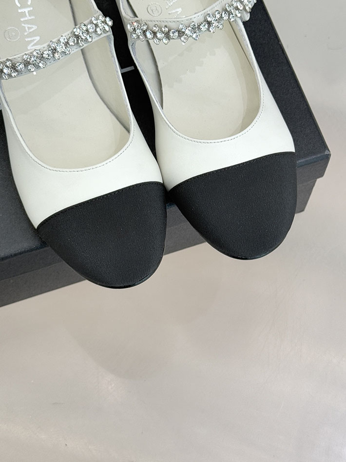 最高級シャネルスーパーコピー CHANEL メリージェーン フラットシューズ パンプス レザー 新作シューズ ホワイト 2630900 シャネル パンプス 値段 - 画像 (4)
