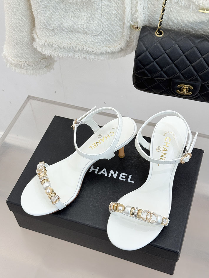最高級シャネルスーパーコピー CHANEL ココマーク サンダル ストラップサンダル 2026新作 ホワイト 2630922 シャネル サンダル 公式 - 画像 (9)