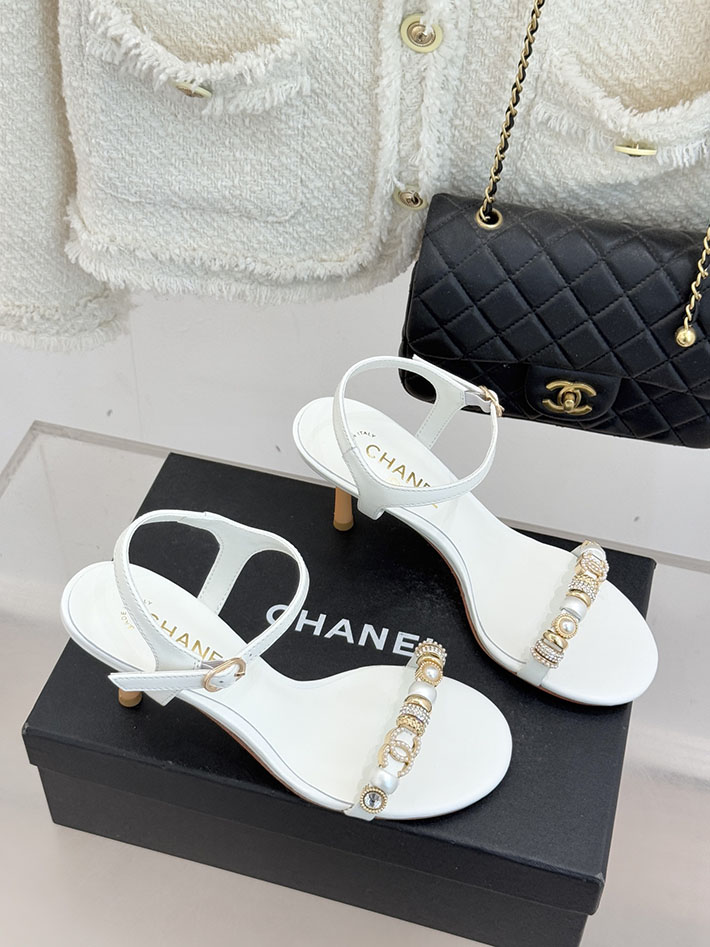 最高級シャネルスーパーコピー CHANEL ココマーク サンダル ストラップサンダル 2026新作 ホワイト 2630922 シャネル サンダル 公式 - 画像 (8)