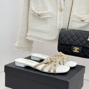 シャネル サンダル レディース