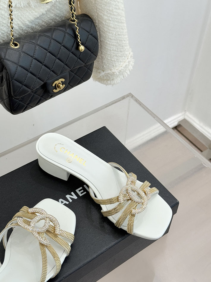 最高級シャネルスーパーコピー CHANEL ココマーク サンダル ストラップサンダル 2026新作 ホワイト 2630928 革靴 サンダル おしゃれ - 画像 (6)