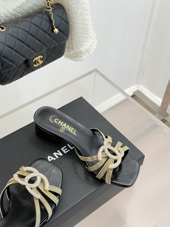 最高級シャネルスーパーコピー CHANEL ココマーク サンダル ストラップサンダル 2026新作 ブラック 2630929 革靴 サンダル ブランド - 画像 (6)