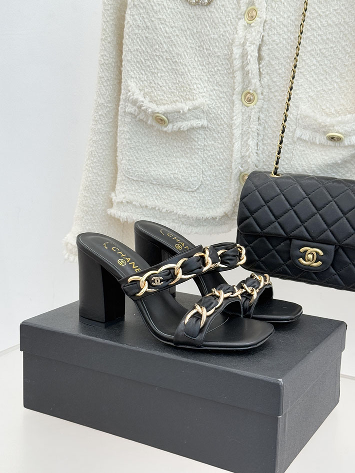 シャネルサンダルレディース