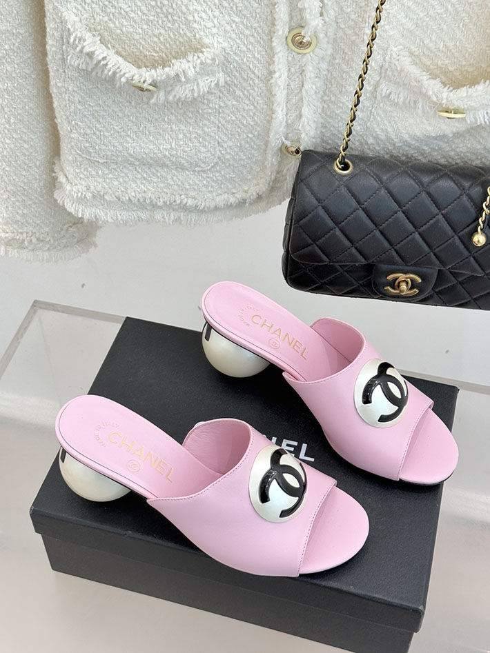 最高級シャネルスーパーコピー CHANEL パールヒールブーツ 2026新作 球体パールヒール パンプス ピンク 2630935 シャネル新作サンダル - 画像 (8)
