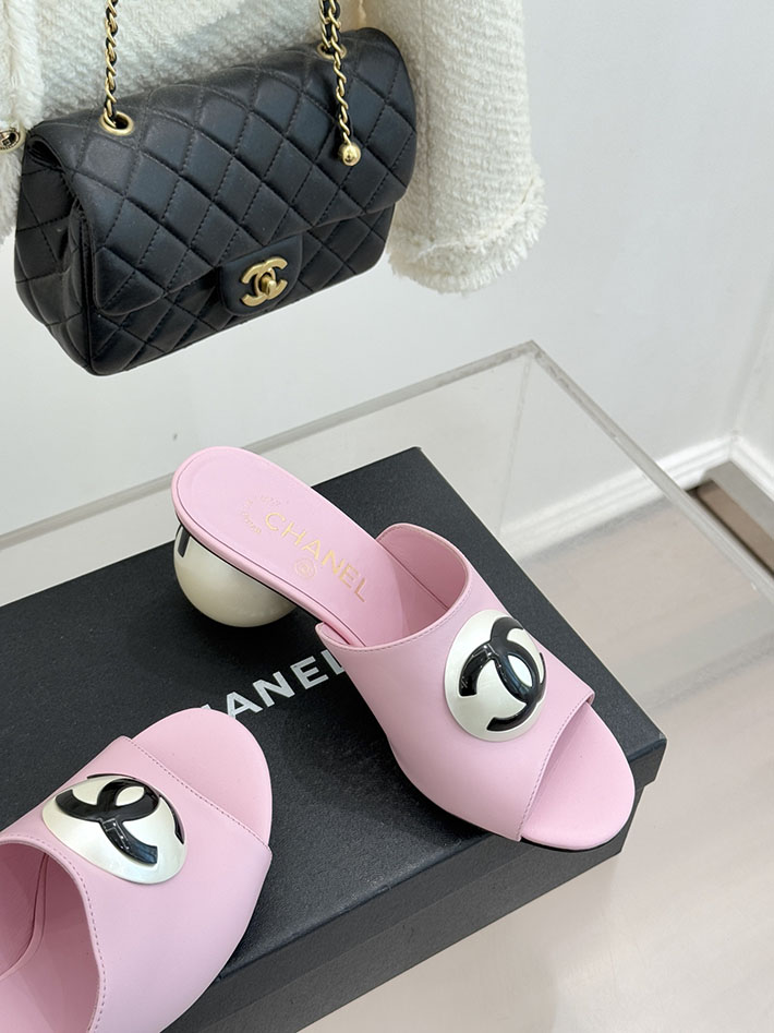 最高級シャネルスーパーコピー CHANEL パールヒールブーツ 2026新作 球体パールヒール パンプス ピンク 2630935 シャネル新作サンダル - 画像 (6)